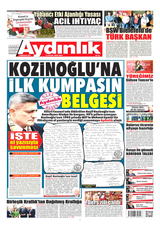 Aydınlık Gazetesi